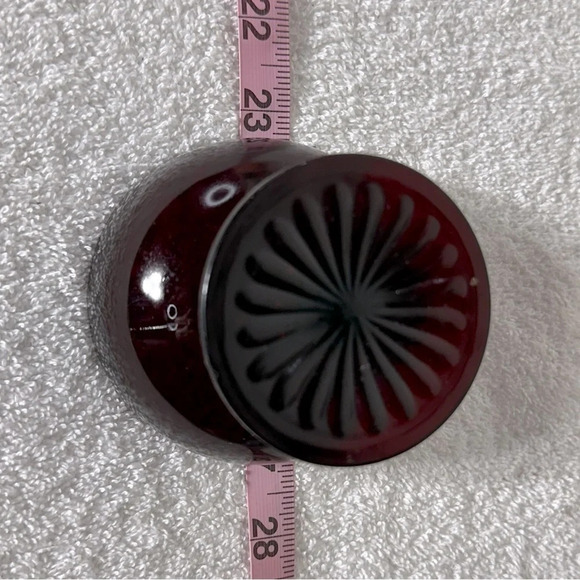 5/$35 Vintage Anchor Hocking Royal Ruby Sherbet  Depression Glass Mint - Picture 10 of 11